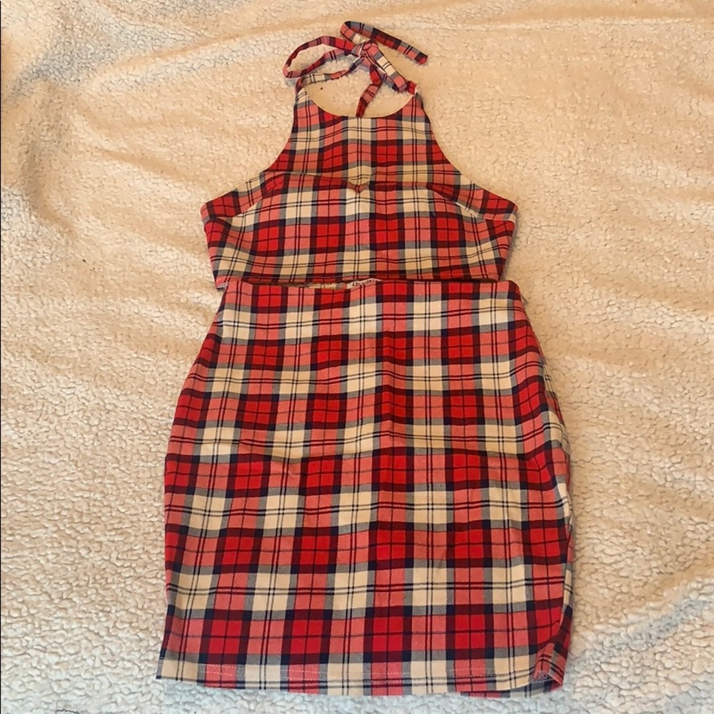 Checkered Two Piece Set